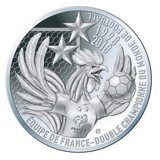 Монета в честь победителя Чемпионата Мира по футболу 2018